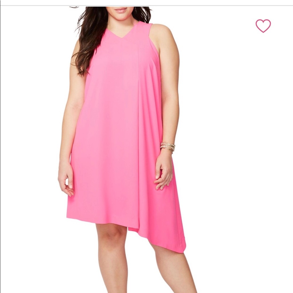 Rachel Roy Neon Pink Dress